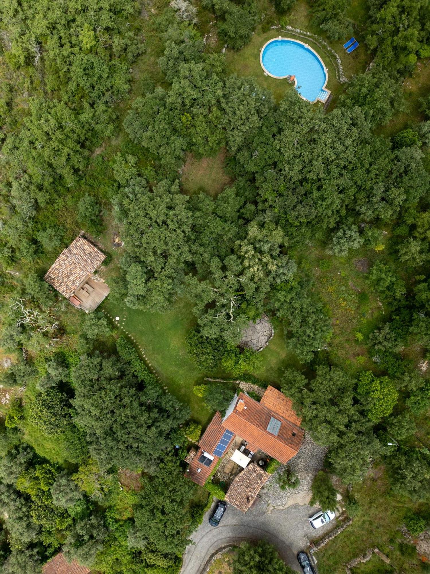 הוילה פומבל Casa Do Vale Do Papo מראה חיצוני תמונה